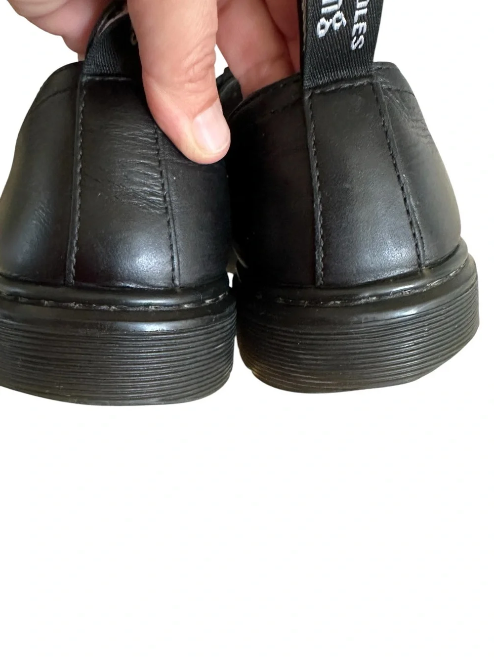 Dr. Martens‎ Walden Leather Derby Creeper Shoes Black Size 10